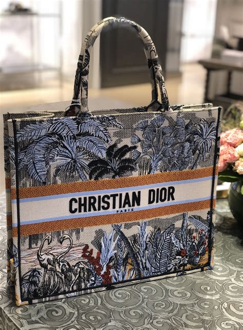 original christian dior tote bag|christian dior tote bag colorful.